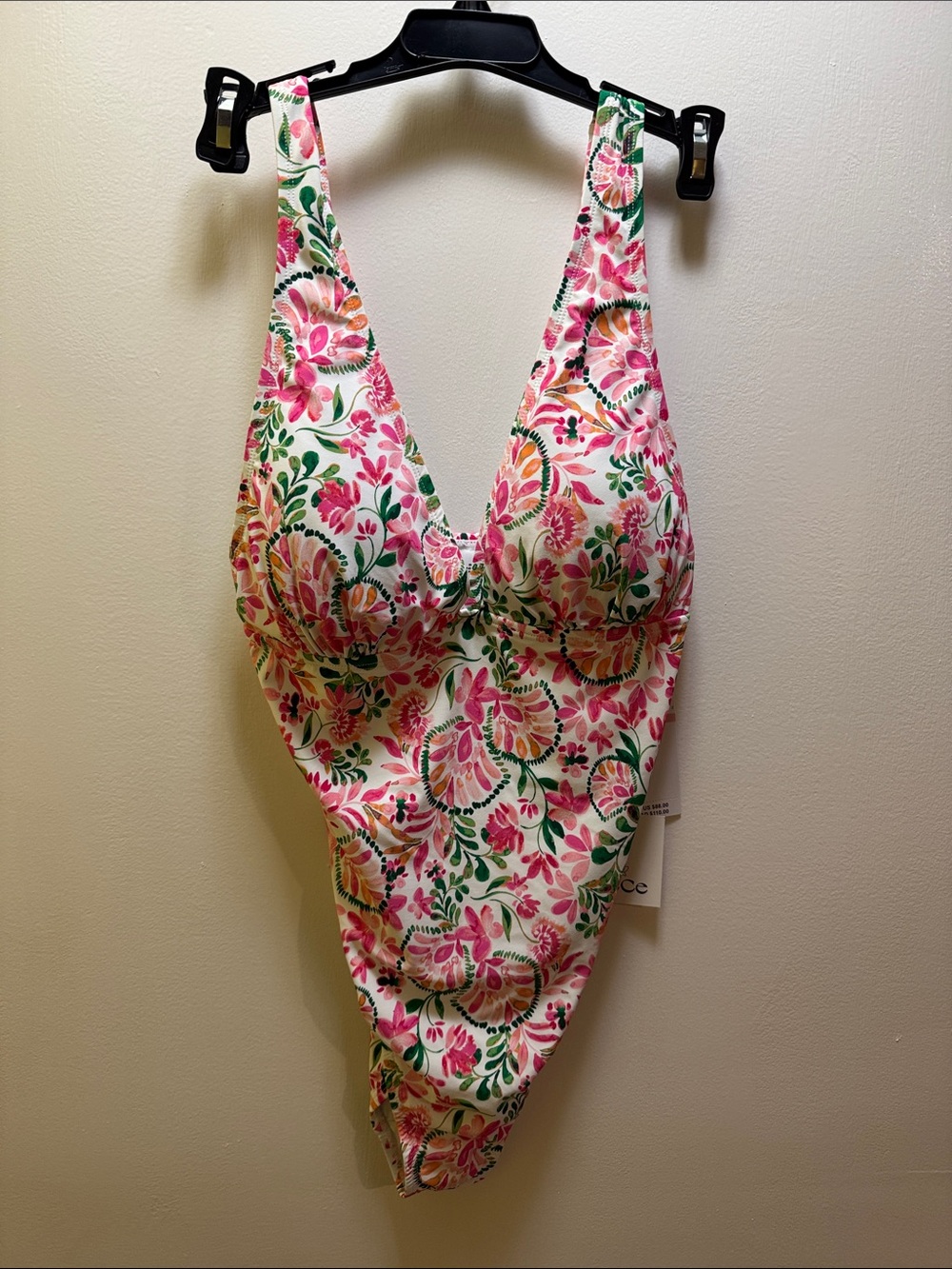NWT CeCe one piece swimsuit.
